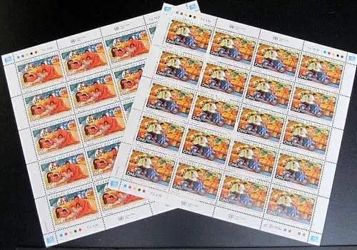 UNO GENF 2006 Mi-Nr. 541/42 Kleinbögen ** MNH