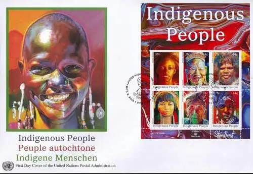 UNO NEW YORK 2009 Mi-Nr. Block 31 FDC