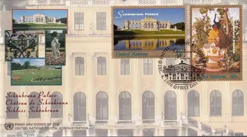 UNO NEW YORK 1998 Mi-Nr. 789/90 FDC