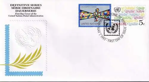 UNO NEW YORK 1993 Mi-Nr. 650 FDC