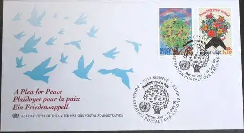 UNO GENF 1996 Mi-Nr. 299/00 FDC