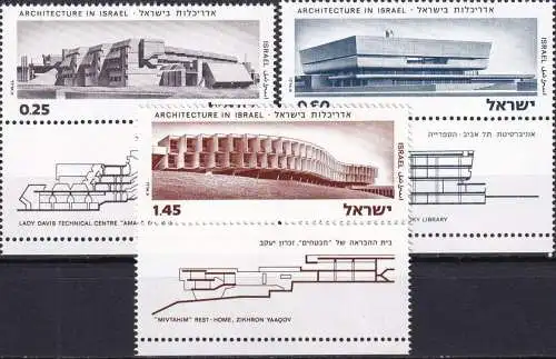 ISRAEL 1974 Mi-Nr. 613/15 ** MNH