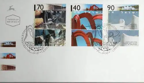 ISRAEL 1995 Mi-Nr. 1321/23 FDC