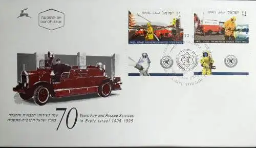 ISRAEL 1995 Mi-Nr. 1352/53 FDC