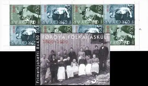 FÄRÖER 2000 Mi-Nr. MH 18 Markenheft/booklet ** MNH