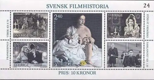 SCHWEDEN 1981 Mi-Nr. Block 9 ** MNH