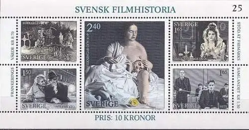 SCHWEDEN 1981 Mi-Nr. Block 9 ** MNH