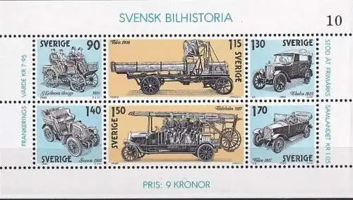 SCHWEDEN 1980 Mi-Nr. Block 8 ** MNH