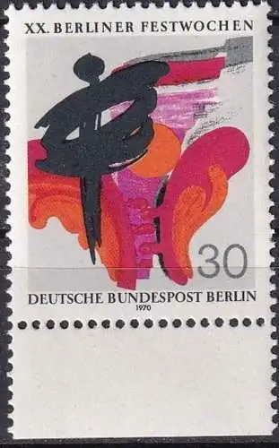 BERLIN 1970 Mi-Nr. 372 ** MNH