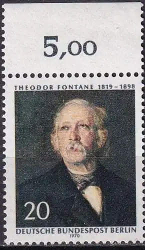 BERLIN 1970 Mi-Nr. 353 ** MNH