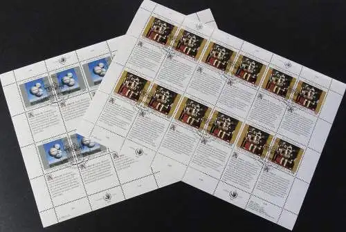 UNO GENF 1993 Mi-Nr. 233/34 Kleinbogen Menschenrechte o used - aus Abo
