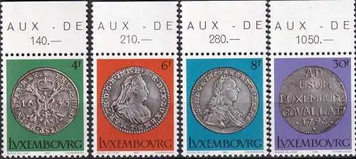 LUXEMBURG 1981 Mi-Nr. 1025/28 ** MNH