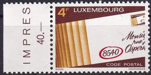 LUXEMBURG 1980 Mi-Nr. 1016 ** MNH