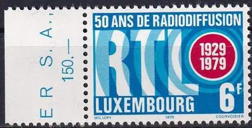 LUXEMBURG 1979 Mi-Nr. 997 ** MNH