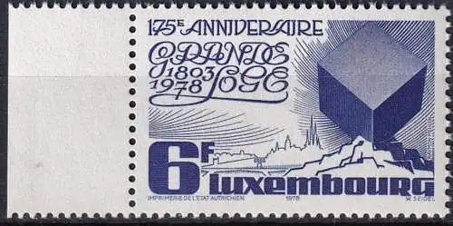 LUXEMBURG 1978 Mi-Nr. 975 ** MNH