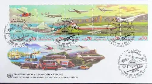 UNO GENF 1997 Mi-Nr: 314/18 FDC