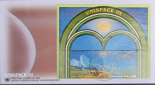 UNO GENF 1999 Mi-Nr: 373/74 FDC