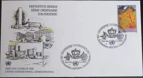 UNO WIEN 1999 Mi-Nr. 278 FDC