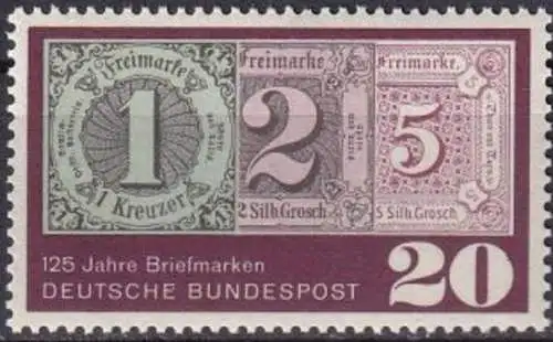 DEUTSCHLAND 1965 Mi-Nr. 482 ** MNH