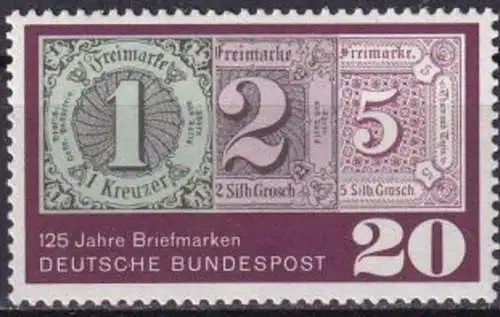 DEUTSCHLAND 1965 Mi-Nr. 482 ** MNH