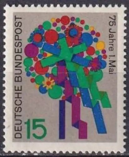 DEUTSCHLAND 1965 Mi-Nr. 475 ** MNH