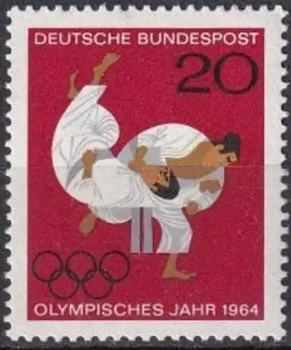 DEUTSCHLAND 1964 Mi-Nr. 451 ** MNH