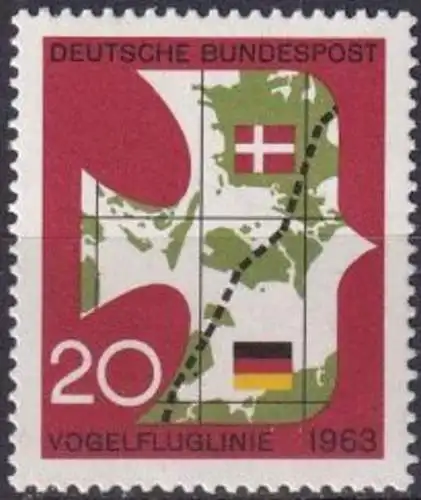 DEUTSCHLAND 1963 Mi-Nr. 399 ** MNH