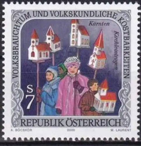 ÖSTERREICH 2000 Mi-Nr. 2302 ** MNH