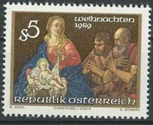 ÖSTERREICH 1989 Mi-Nr. 1977 ** MNH