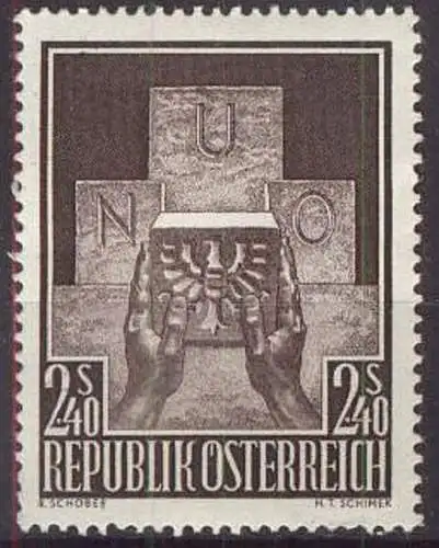 ÖSTERREICH 1956 Mi-Nr. 1025 ** MNH