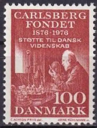 DÄNEMARK 1976 Mi-Nr. 630 ** MNH