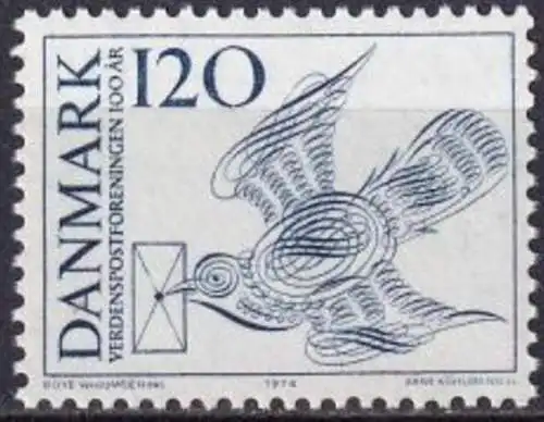 DÄNEMARK 1974 Mi-Nr. 579 ** MNH