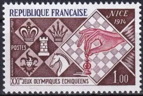 FRANKREICH 1974 Mi-Nr. 1878 ** MNH