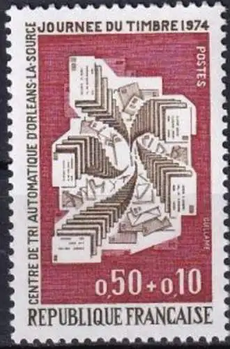 FRANKREICH 1974 Mi-Nr. 1865 ** MNH