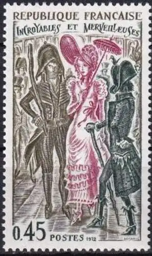 FRANKREICH 1972 Mi-Nr. 1809 ** MNH