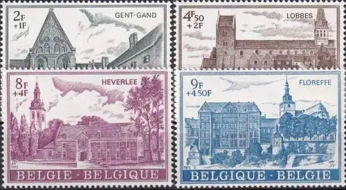 BELGIEN 1973 Mi-Nr. 1715/18 ** MNH