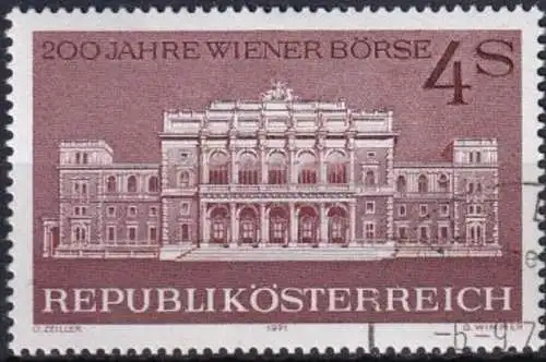 ÖSTERREICH 1971 Mi-Nr. 1367 o used - aus Abo