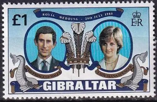 GIBRALTAR 1981 Mi-Nr. 422 ** MNH