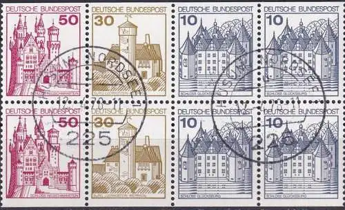 DEUTSCHLAND 1977 Mi-Nr. HBL 26 aus MH 21 o used - aus Abo