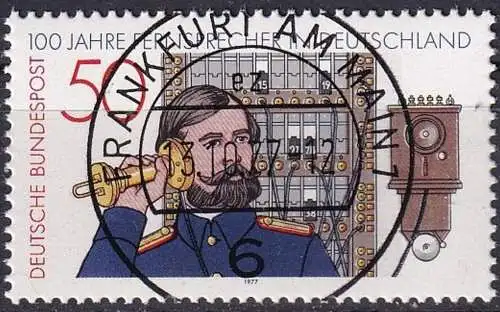 DEUTSCHLAND 1977 Mi-Nr. 947 o used - aus Abo
