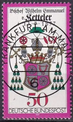 DEUTSCHLAND 1977 Mi-Nr. 941 o used - aus Abo