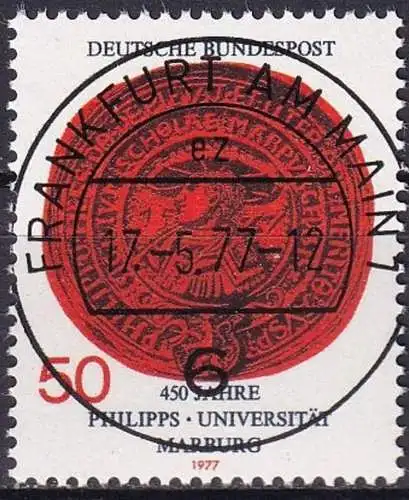 DEUTSCHLAND 1977 Mi-Nr. 939 o used - aus Abo