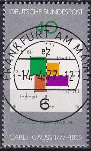 DEUTSCHLAND 1977 Mi-Nr. 928 o used - aus Abo