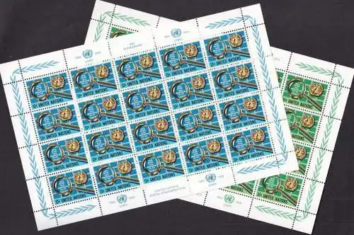 UNO NEW YORK 1976 Mi-Nr. 299/00 Kleinbogen ** MNH