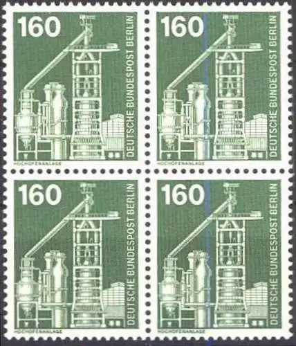 BERLIN 1975 Mi-Nr. 505 Viererblock ** MNH