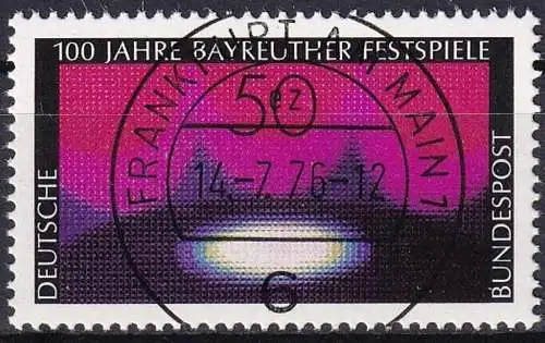 DEUTSCHLAND 1976 Mi-Nr. 896 o used - aus Abo