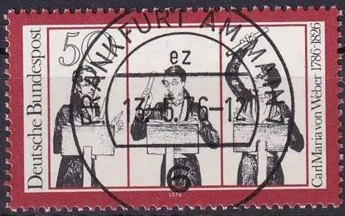 DEUTSCHLAND 1976 Mi-Nr. 894 o used - aus Abo