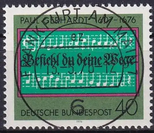 DEUTSCHLAND 1976 Mi-Nr. 893 o used - aus Abo