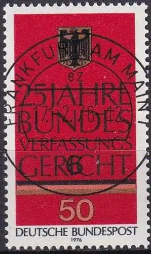 DEUTSCHLAND 1976 Mi-Nr. 879 o used - aus Abo