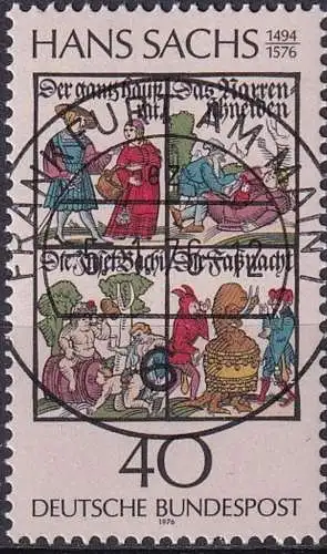 DEUTSCHLAND 1976 Mi-Nr. 877 o used - aus Abo